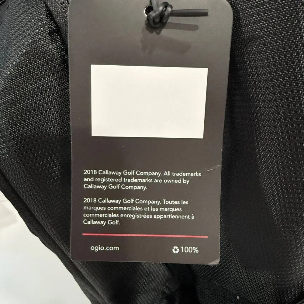 OGIO Calloway Laptop Backpack Padded Black Dollar Tree Travel‎ Work School NEW